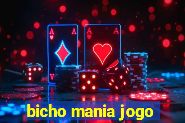 bicho mania jogo